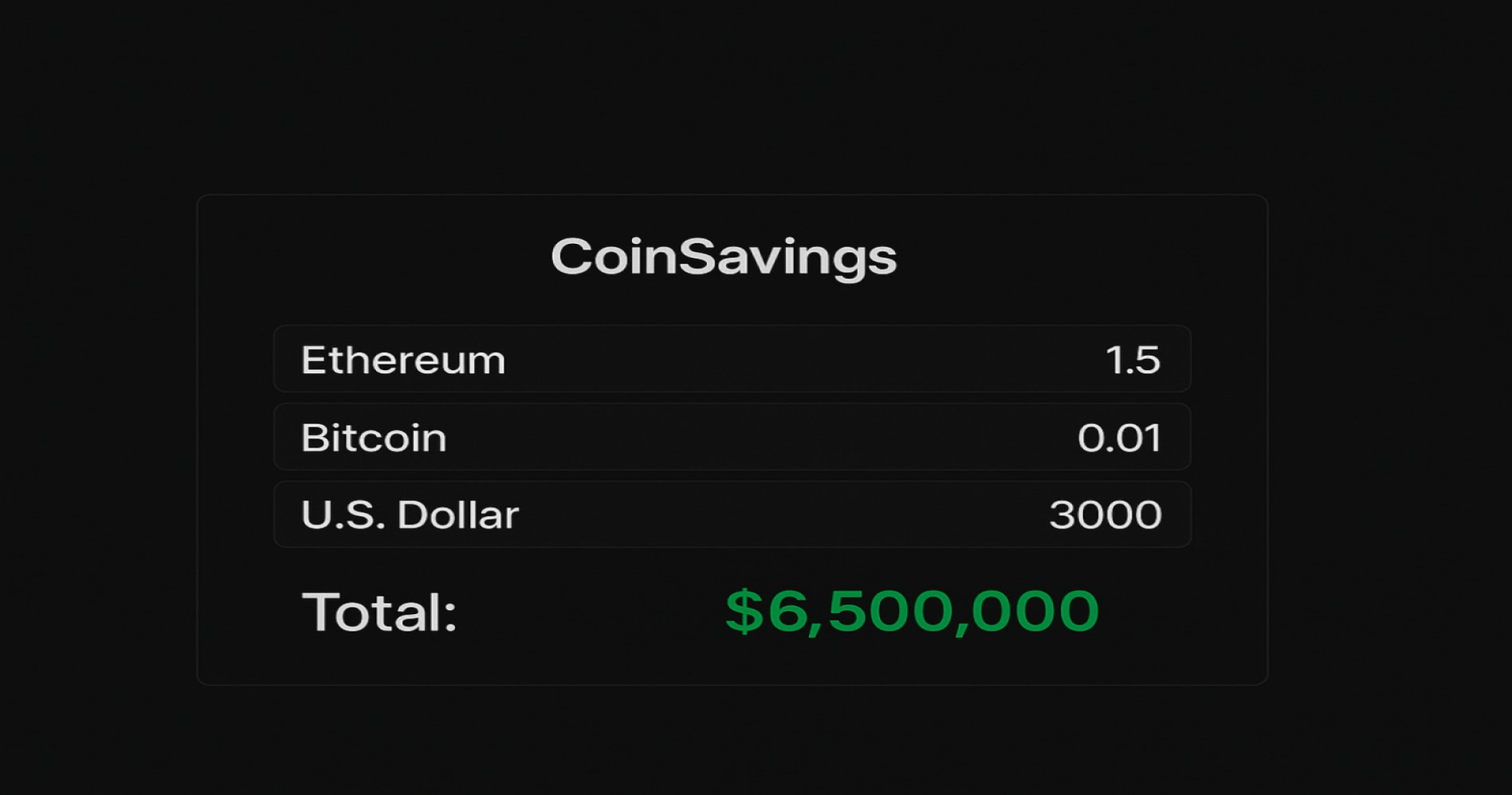 coinsavings